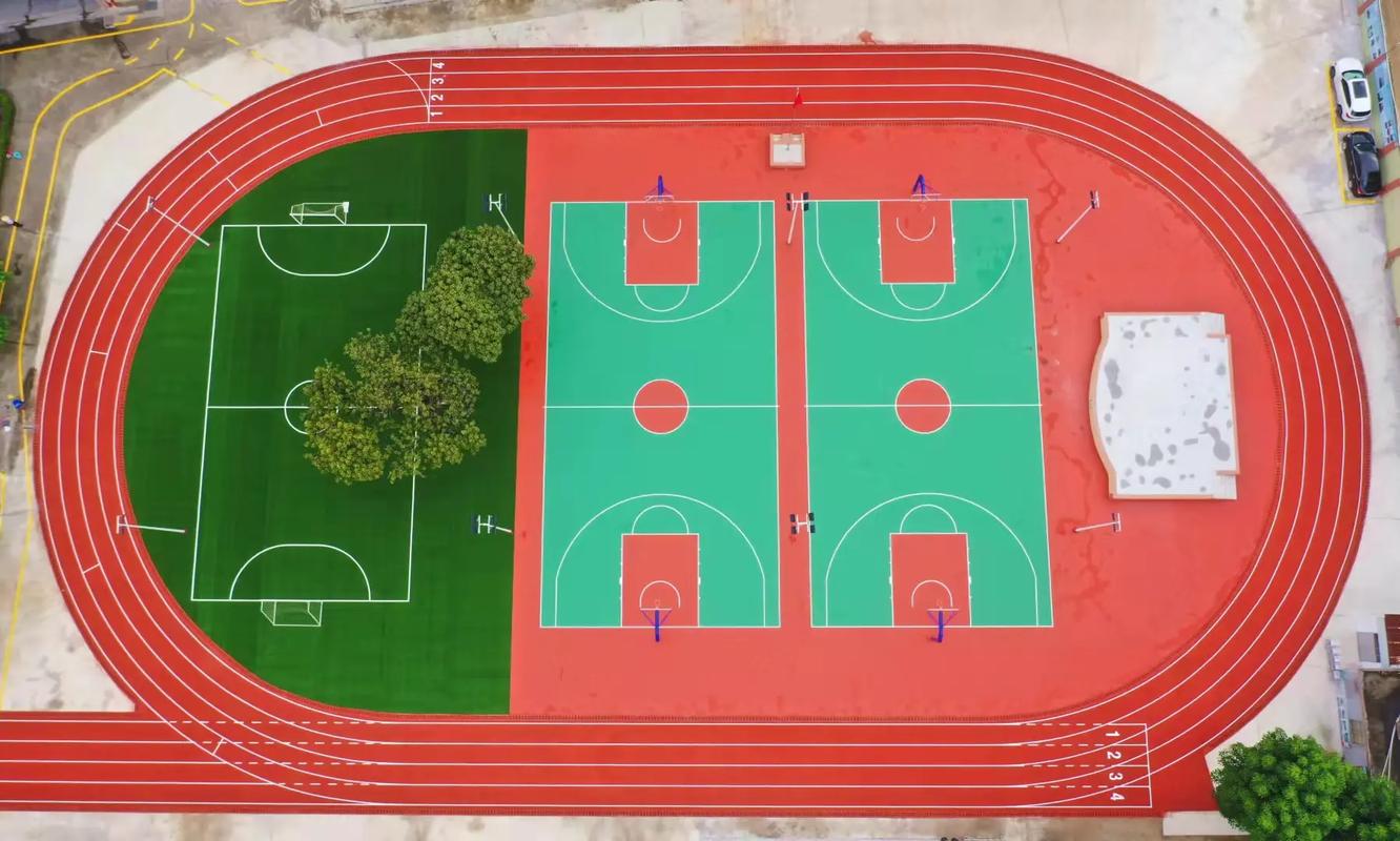 万宁市学校塑胶跑道篮球场 - 价格